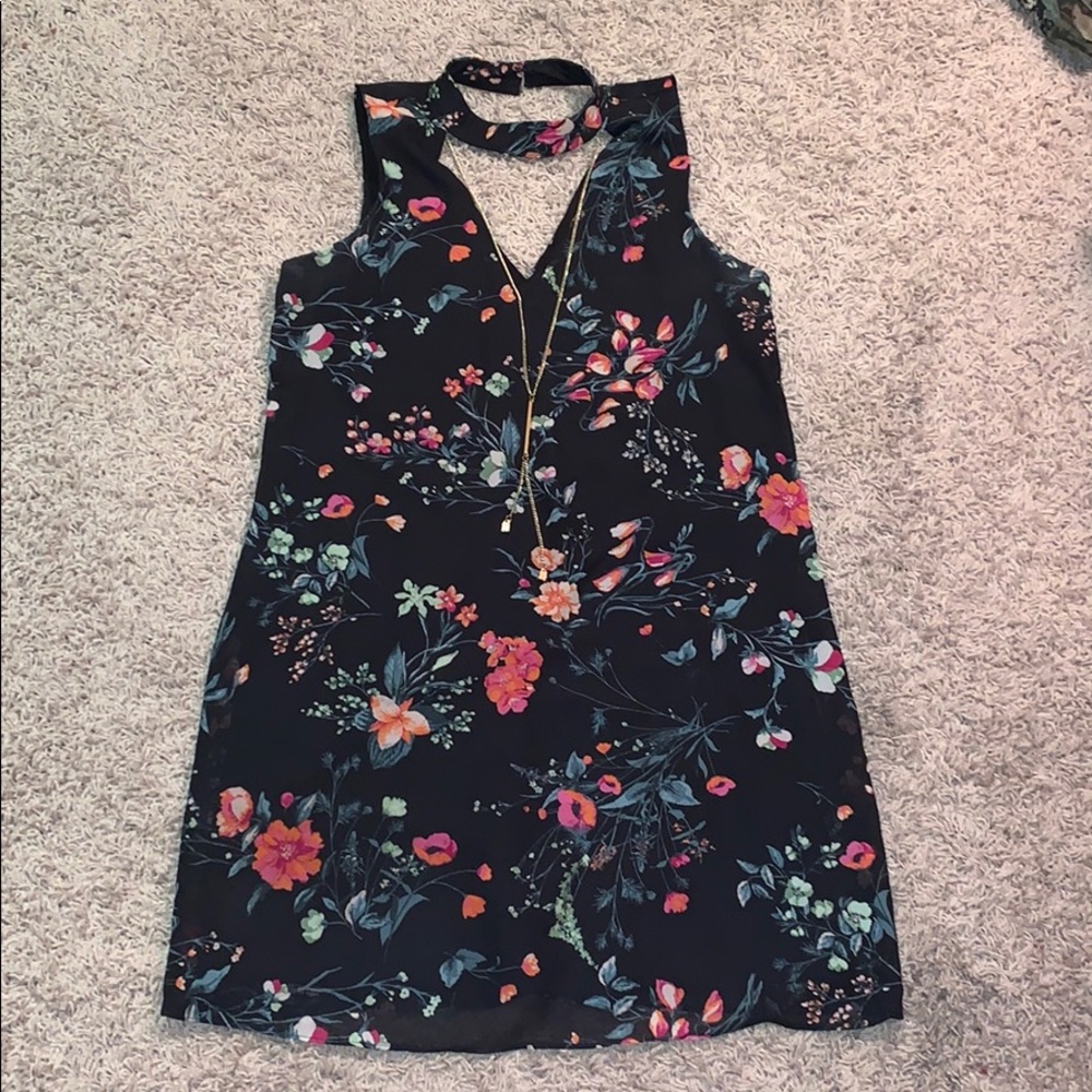 Black Floral dress